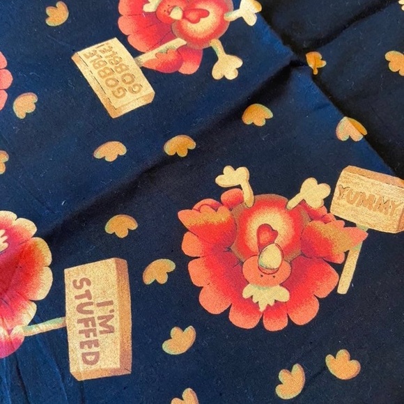 Fun Turkey Fabric - Picture 2 of 2